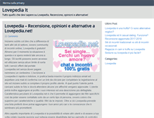 Tablet Screenshot of lovepediait.com